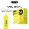 Bcs siêu mỏng CARE 22 hộp 3 bcs