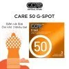 Bao cao su gân gai CARE 50 hộp 3 bcs - Hương rừng nhiệt đới